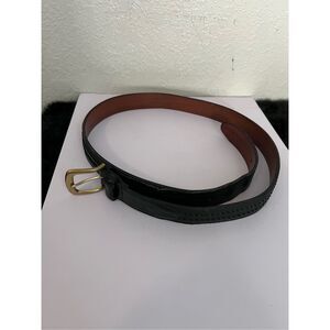 HS Trask  & Co. Men’s Bison Belt Made In USA 38